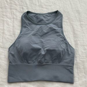 Lululemon Ebb to Train Bra - Chambray color